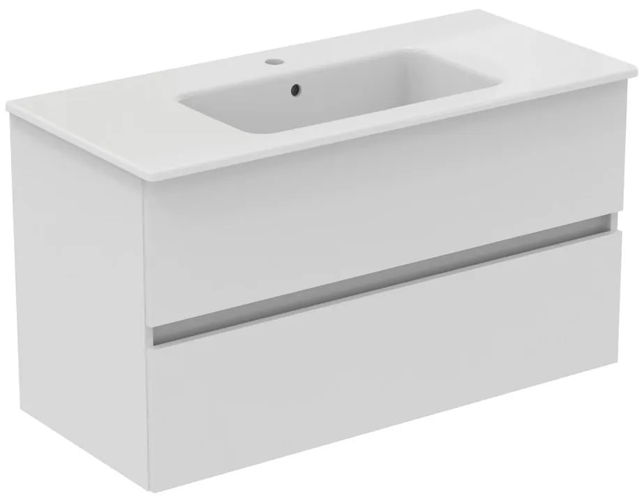 Biała wisząca szafka pod umywalkę 100x55 cm Eurovit+ – Ideal Standard