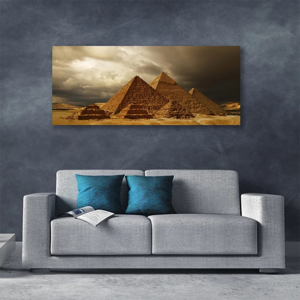 Obraz na płótnie Starożytne Piramidy w Gizie