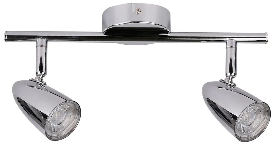 Lampa sufitowa LED w kolorze srebra z metalowym kloszem 30x8 cm Liberty – Candellux Lighting