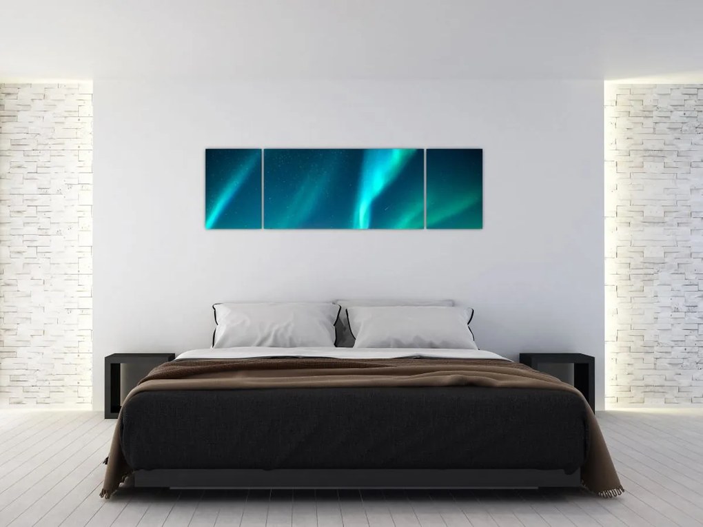 Obraz - Aurora Borealis (170x50 cm)