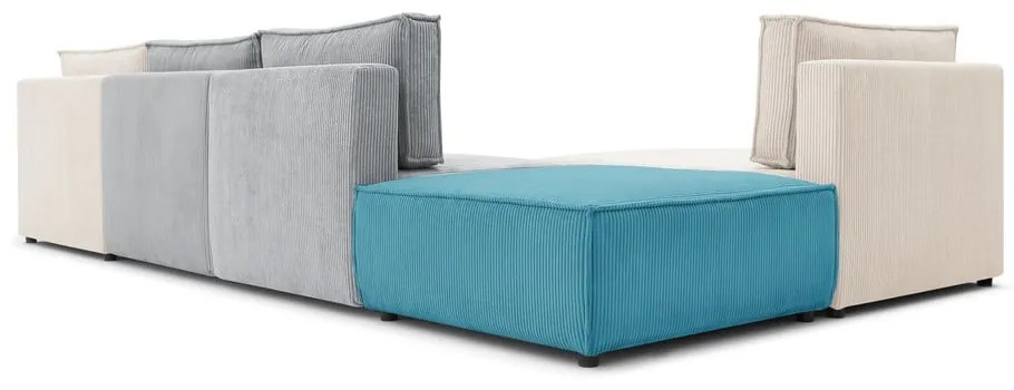 Sztruksowy narożnik (strona zmienna) Nihad modular – Bobochic Paris