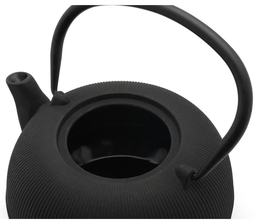 Czarny porcelanowo-żeliwny serwis do herbaty Sichuan – Bredemeijer