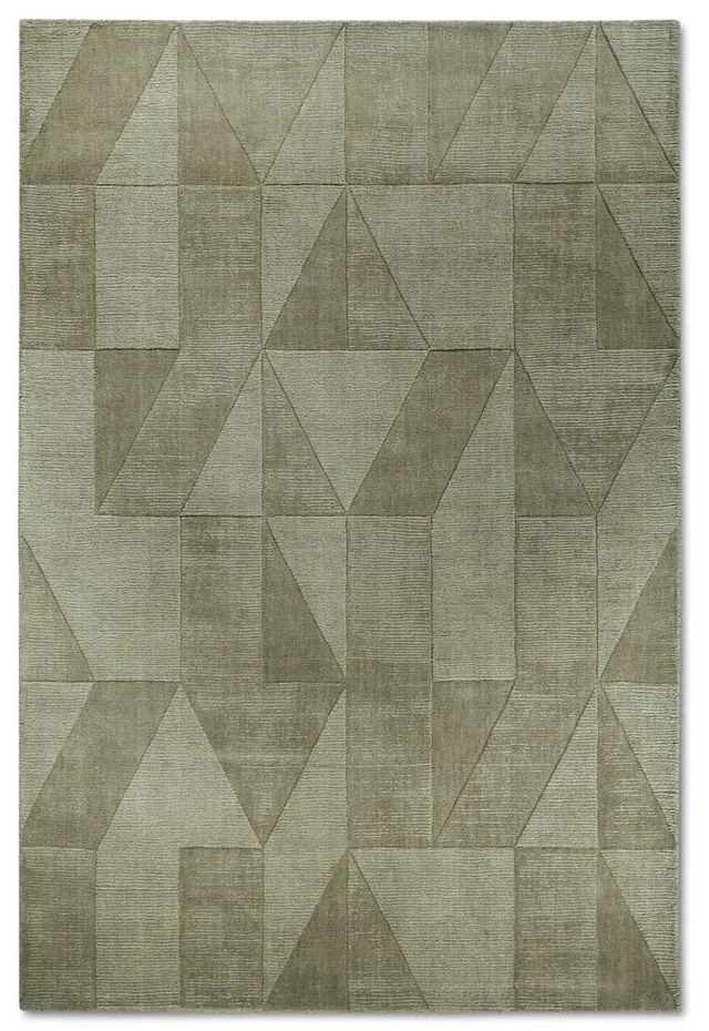 Zielony wełniany dywan tkany ręcznie 190x280 cm Ursule – Villeroy&amp;Boch