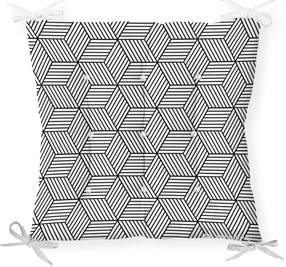 Poduszka na krzesło z domieszką bawełny Minimalist Cushion Covers CrisCros, 40x40 cm