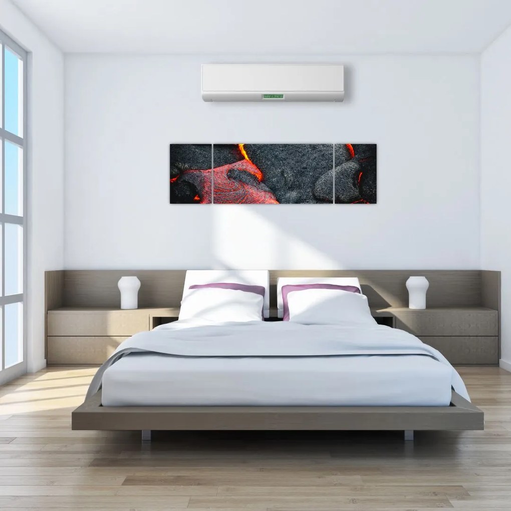 Obraz - Lawa (170x50 cm)