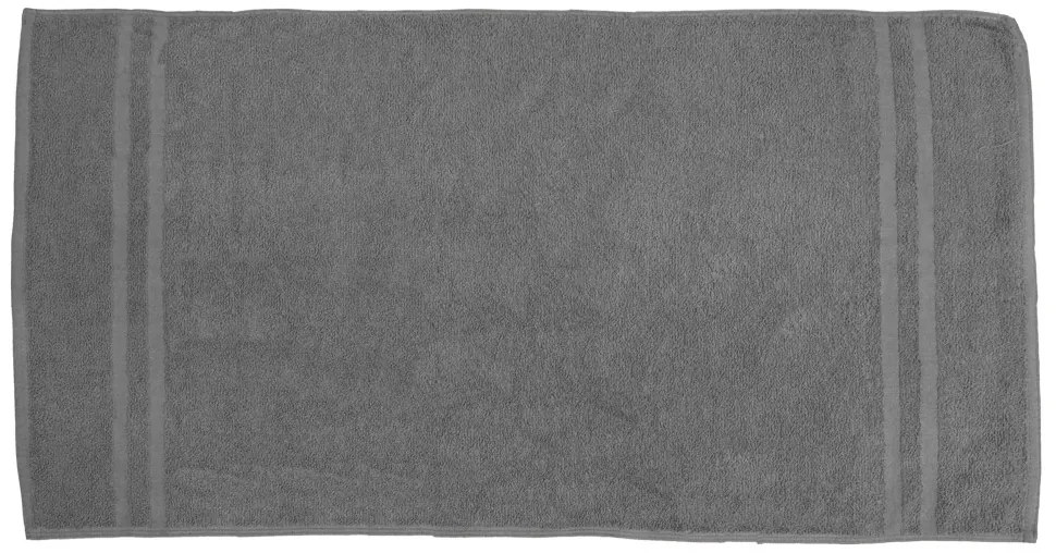 Ręcznik DUAL BASIC 50 x 100 cm szary, 100% bawełna