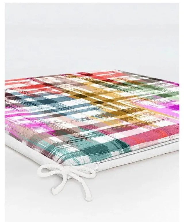 Poduszka na krzesło 40x40 cm Colour Crisscross – Mila Home