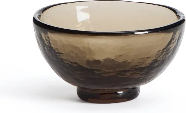 Brązowa szklana miska Sileia – Kave Home