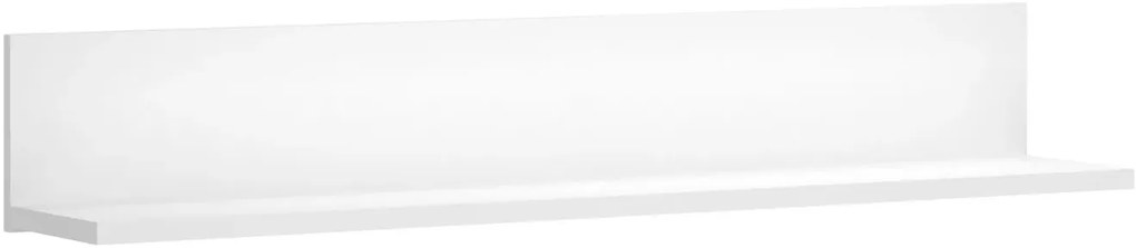 Biała skandynawska półka wisząca na książki F4-C60