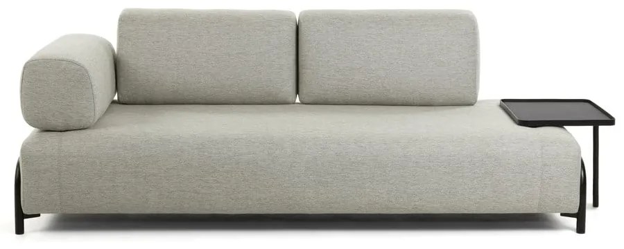 Beżowa sofa ze schowkiem Kave Home Compo