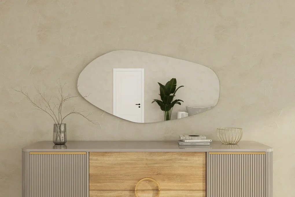 Lustro Bella Black 60 x 120 cm