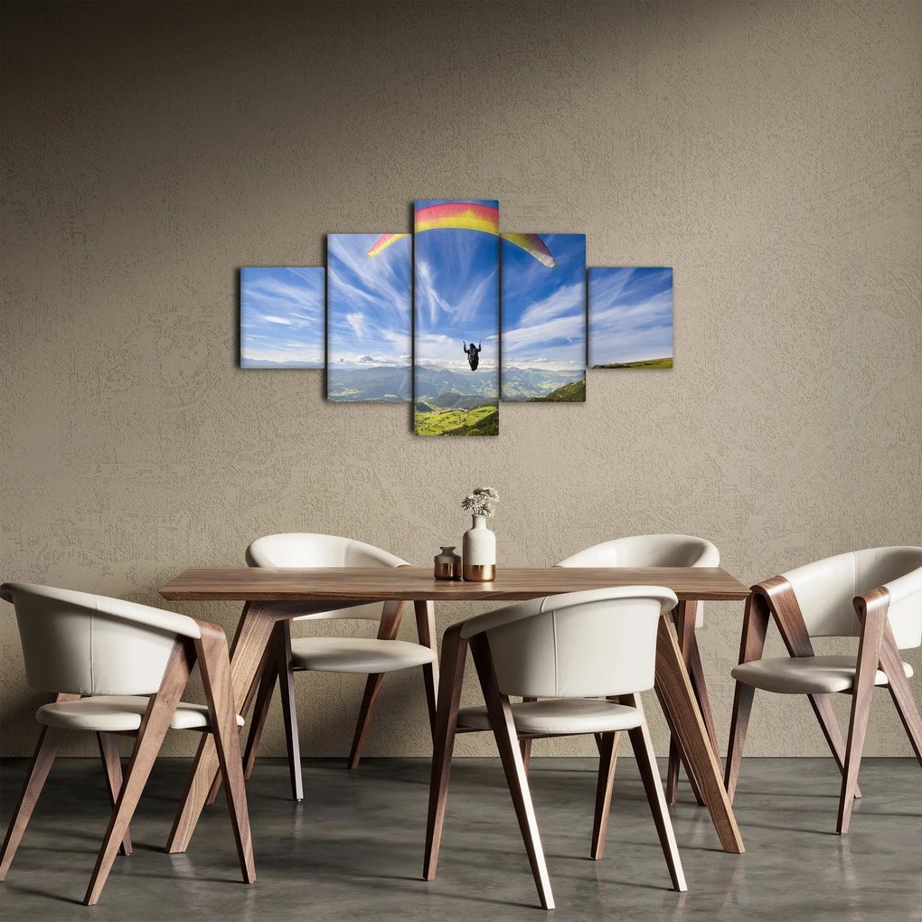 Obraz - Paralotniarstwo (125x70 cm)