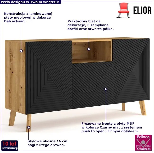 Komoda do salonu M9-L40
