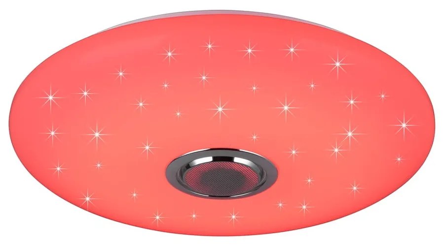 Biała lampa sufitowa LED ø 58 cm Musica – Trio