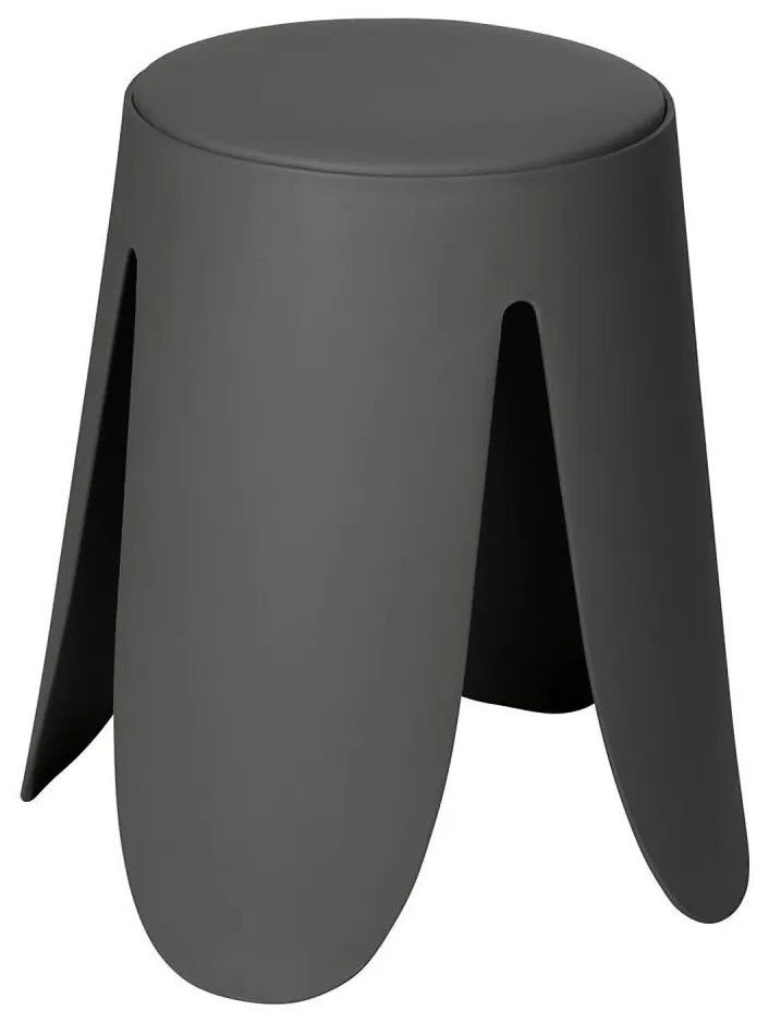 WENKO 26089100 - Stołek COMISO 44,5x46 cm antracyt