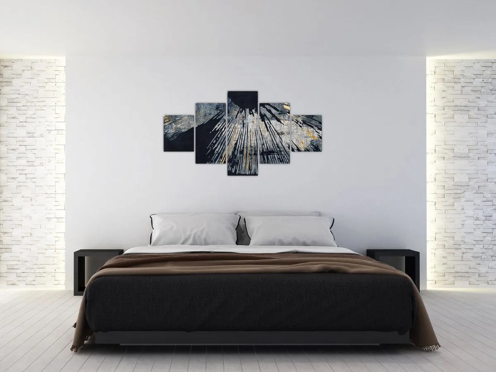 Obraz - Abstrakcja (125x70 cm)
