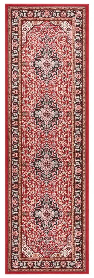 Czerwony chodnik Nouristan Skazar Isfahan, 80x250 cm