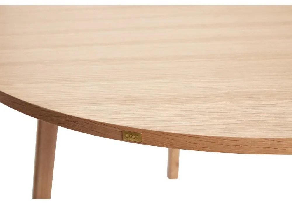 Okrągły stół w dekorze dębu ø 115 cm Ground – Hübsch