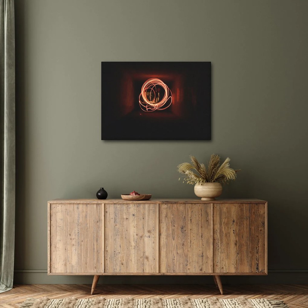 Obraz - linie w tunelu (70x50 cm)
