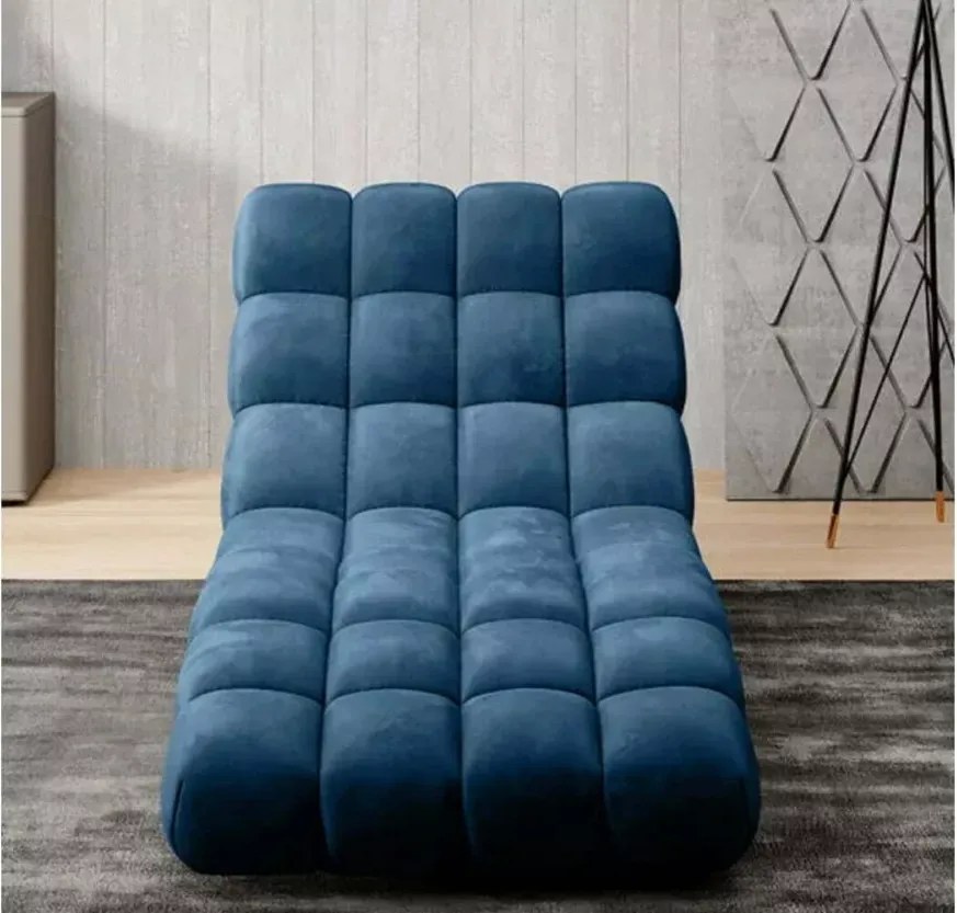 Szezlong pikowany Gat 80 z funkcją relaxu chesterfield
