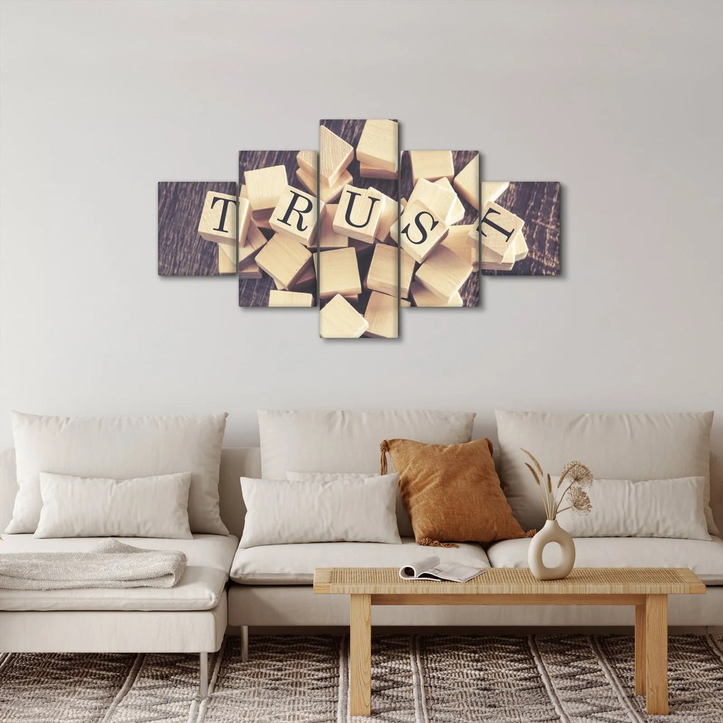 Obraz - Zaufanie (125x70 cm)