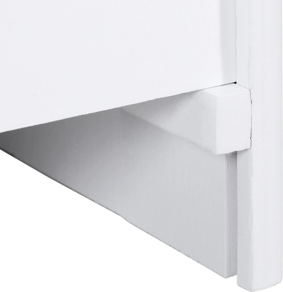 PawHut Schody dla Zwierząt Domowych z Wykładziną Dywanową Schowek Drewno Sosnowe Biały | Aosom PL