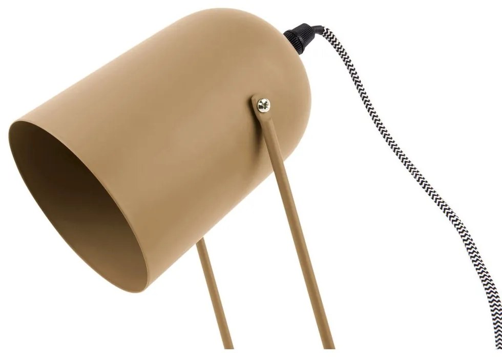 Brązowa lampa stołowa Leitmotiv Enchant, wys. 30 cm