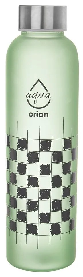 Zielona szklana butelka 600 ml Šachovnice – Orion