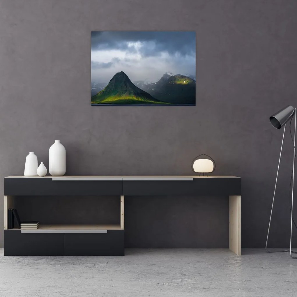 Obraz na szkle - góyr (70x50 cm)