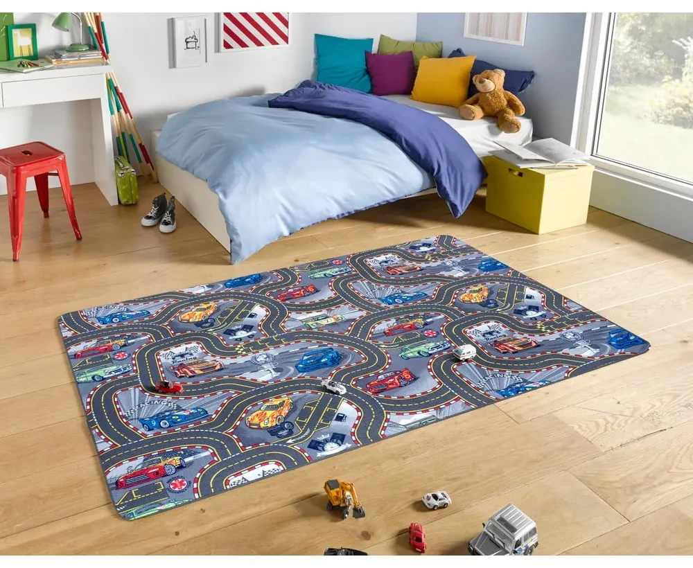 Dywan dziecięcy Hanse Home Play Race Track, 200x300 cm