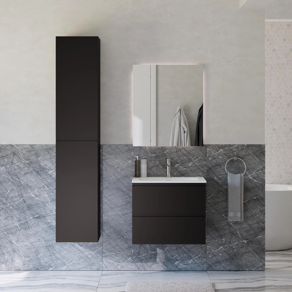 Badmöbel Set AVA 60 cm mit Waschbecken