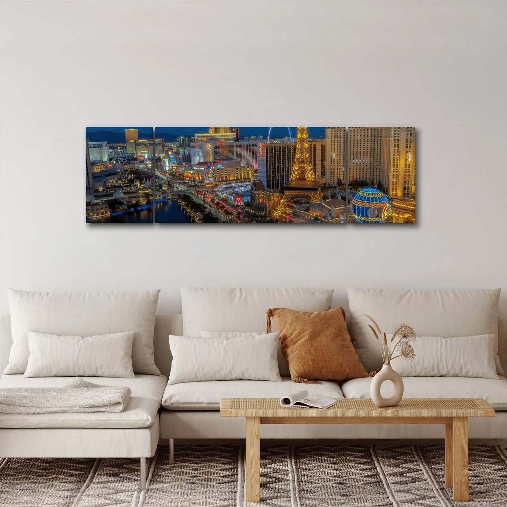 Obraz - Las Vegas (170x50 cm)