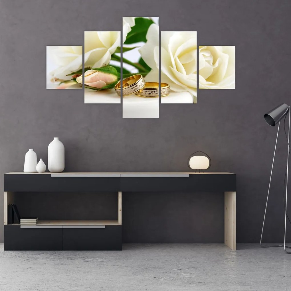 Obraz - Dzień ślubu (125x70 cm)