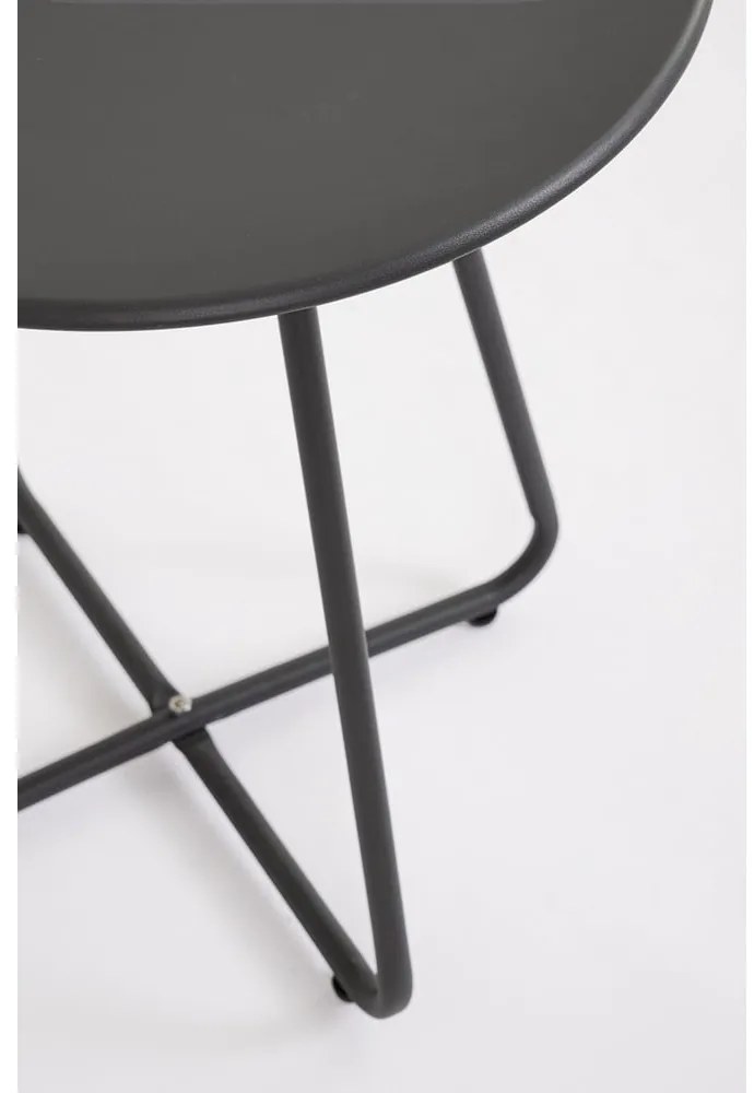 Stalowy okrągły stolik ogrodowy ø 45 cm Jable – Bizzotto