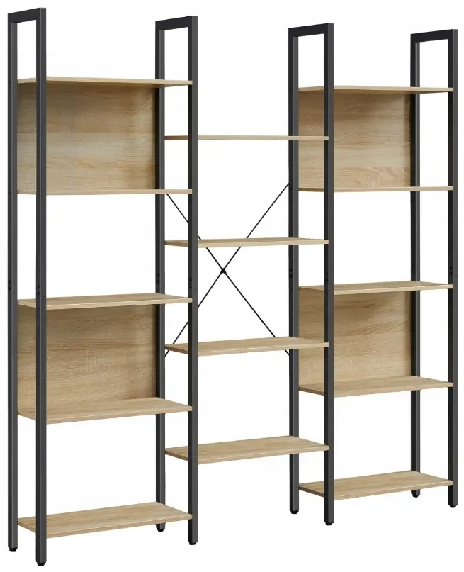Biblioteczka TAYLOR SONOMA 14 półek, 166x158cm