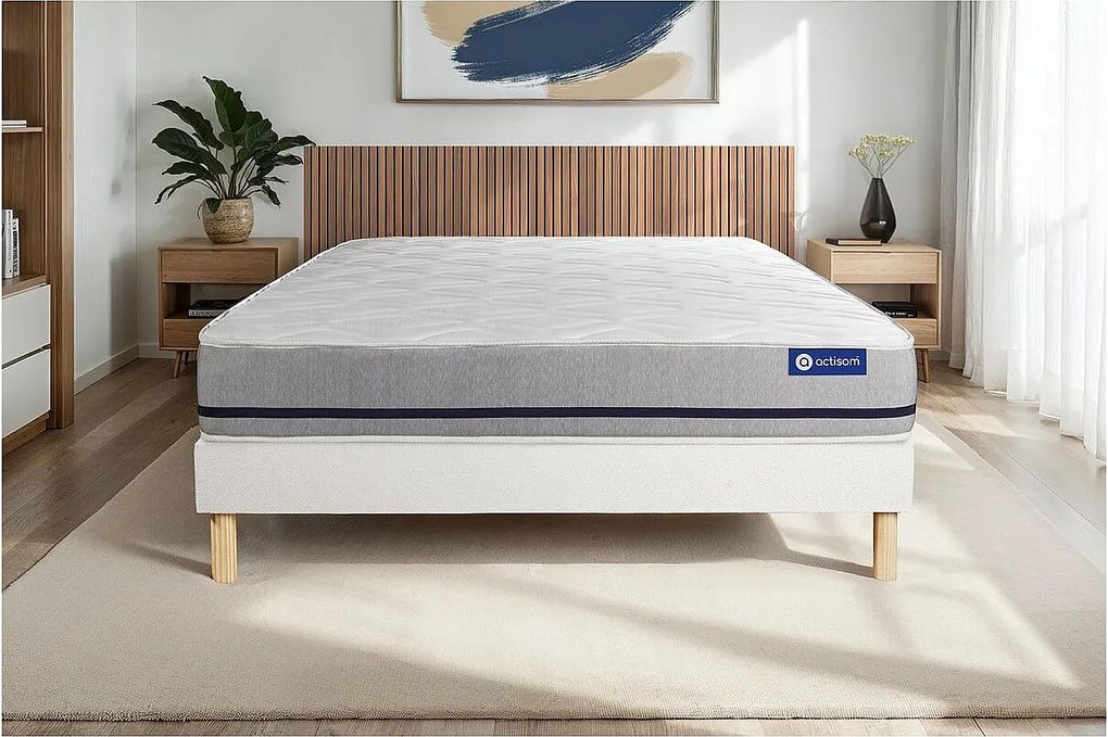 Materac Actiflex soft 200x200cm + zestaw podstawa lózka