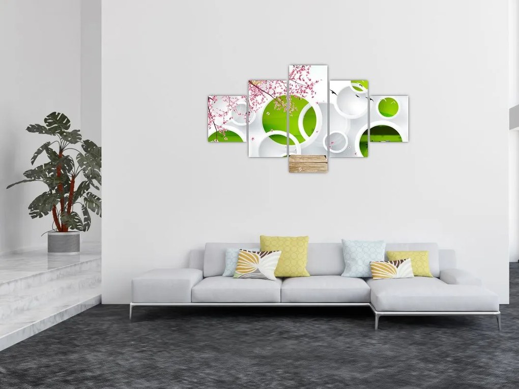 Obraz - Molo nad jeziorem (125x70 cm)