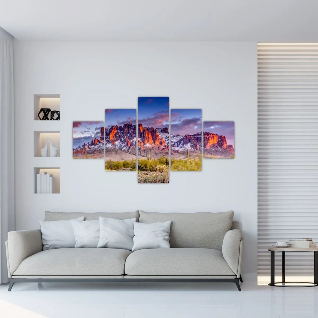 Obraz - Góry w Arizonie (125x70 cm)