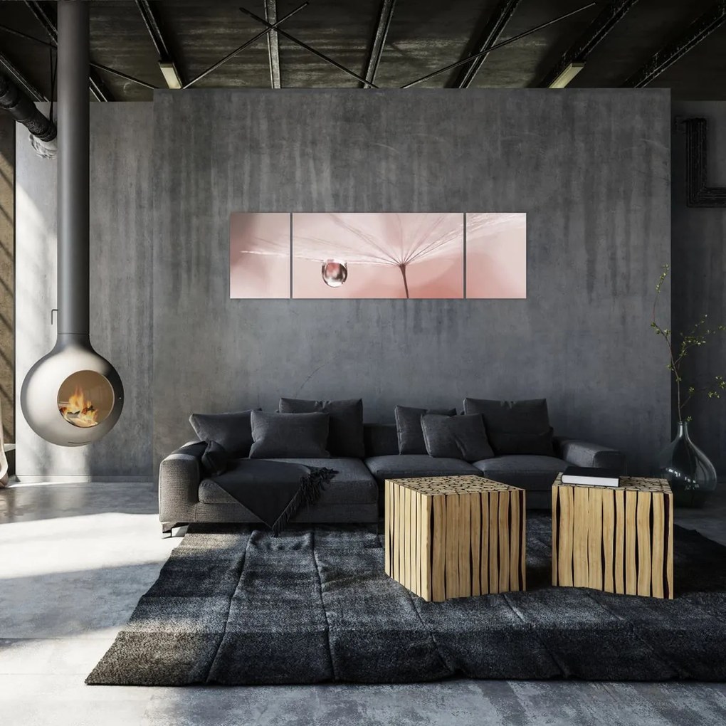 Obraz - Kropla rosy (170x50 cm)