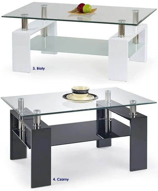 Ława szklana dąb sonoma G8-N37