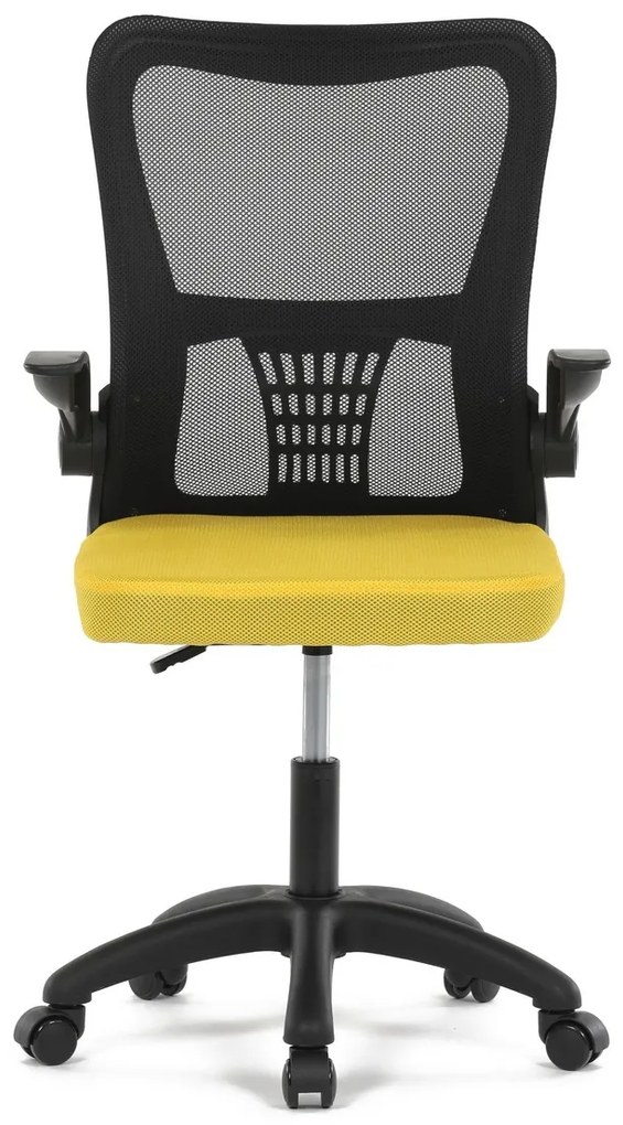 Autronic KA-K2006 YEL Krzesło biurowe, żółte