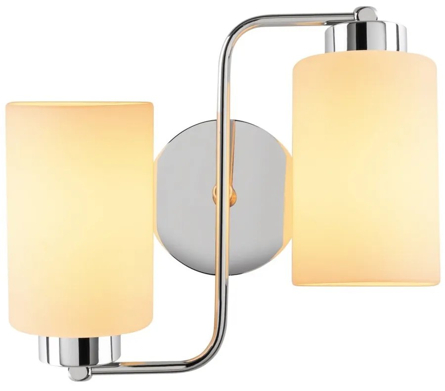 Kinkiet w biało-srebrnym kolorze Balcova – Opviq lights