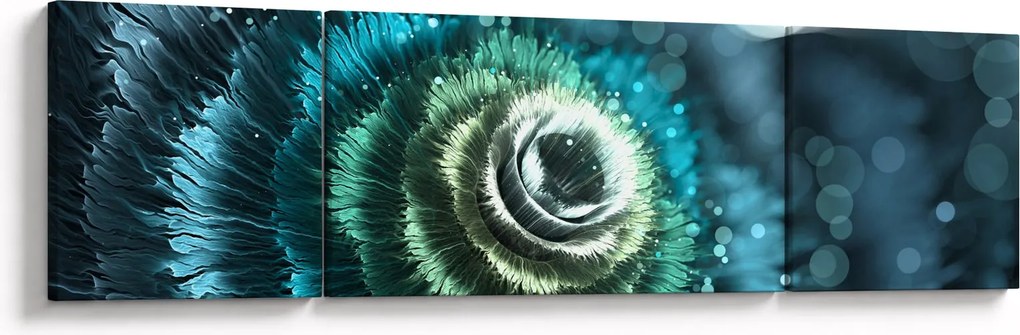 Obraz - Kwiat w szczegółach (170x50 cm)