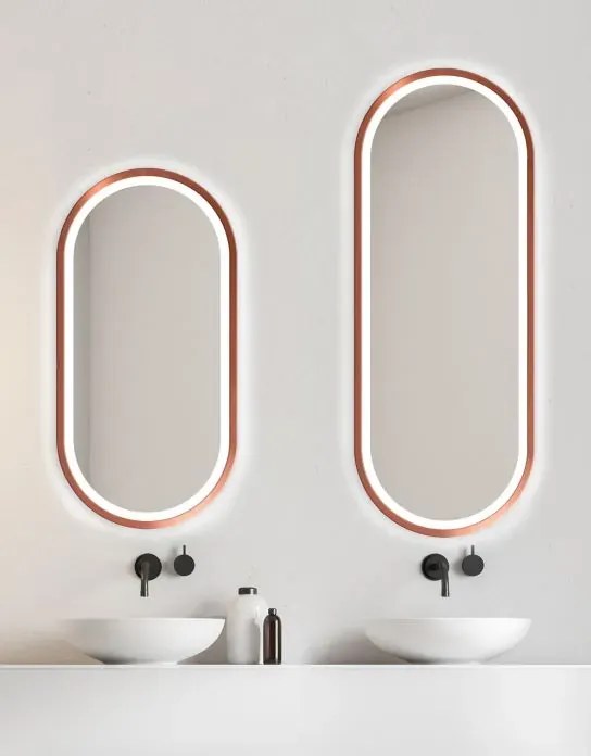 Lustro łazienkowe KORIA 60x100 z oświetleniem LED EXCLUSIVE MIRADO