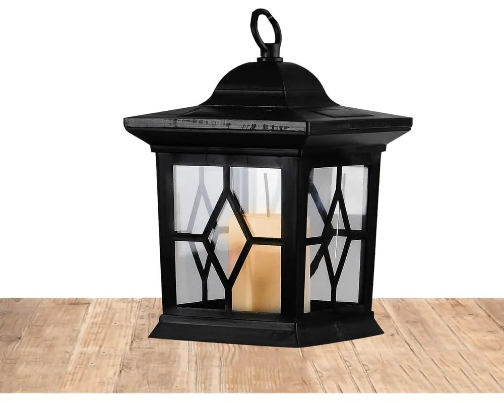 Ogrodowy lampion solarny LED Star Trading Light, wys. 14,5 cm