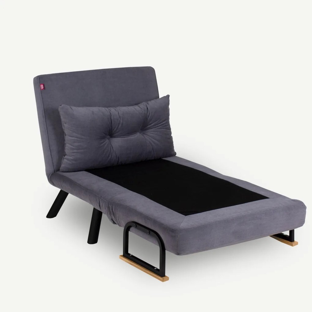 Fotel Sando Single Grey