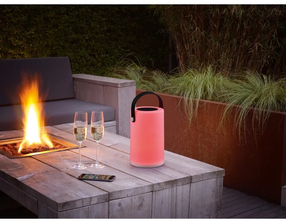 Solarna lampa zewnętrzna LED (wysokość 21 cm) Garcia – Reality