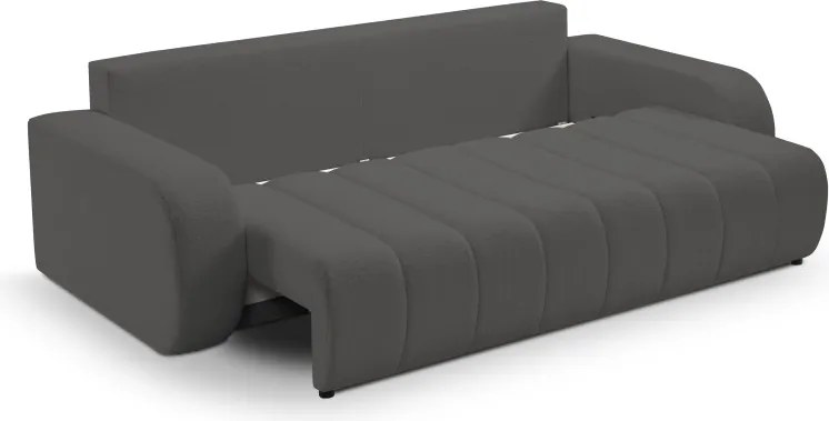 Sofa BALOO z funkcja spania i pojemnikiem CIEMNY SZARY LAMBI 12