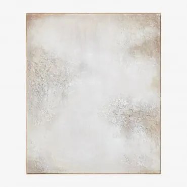 Obraz Dekoracyjny 100x120 Cm Z Fakturą Stiuku Bestue Kolory Naturalne - Sklum