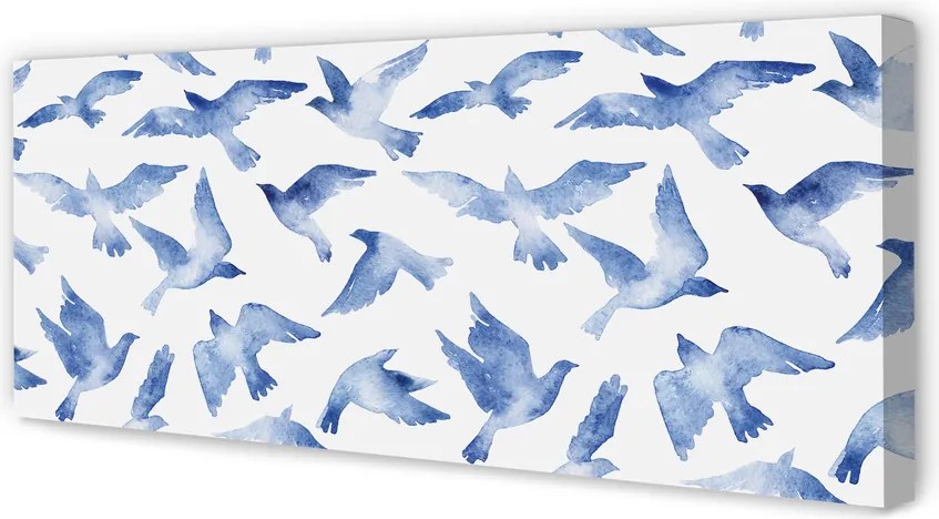 Obraz canvas na ścianę Ptaki w Stylu Malarskim